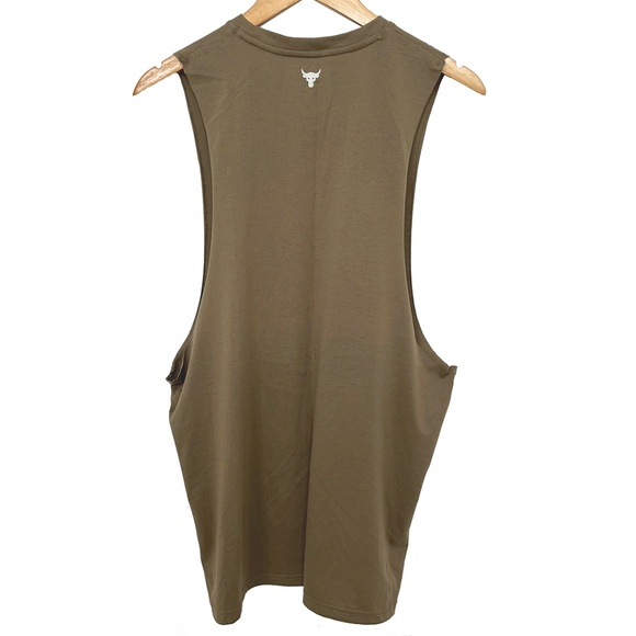 NWT Under Armour Project Rock Men’s Sleeveless Shirt Large - Picture 2 of 13